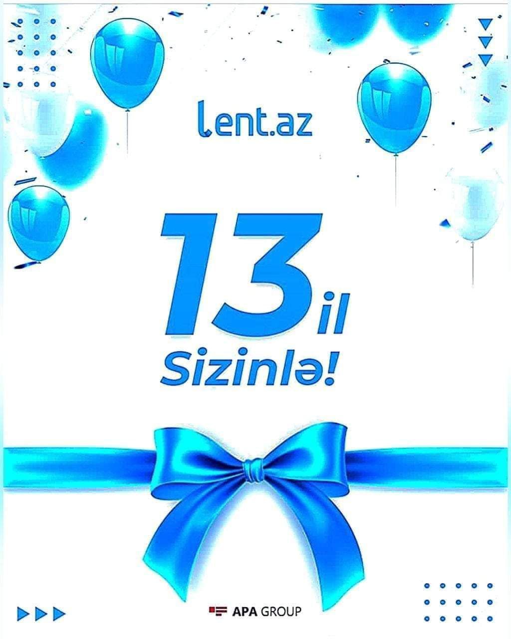 Lent.az 13 yaşında