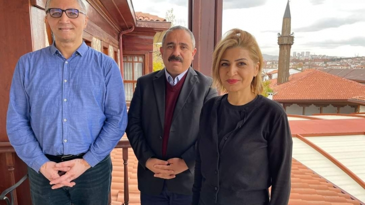 AY Partiya Başqanının müavinləri Sinan Burhanı ziyarət ediblər